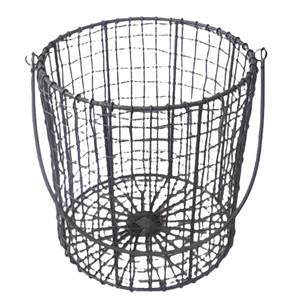 Cubo de fruta de alambre de metal con color negro a bajo costo para almacenamientos y organizadores cesta de fruta negra para el hogar y la cocina - Product Image 3