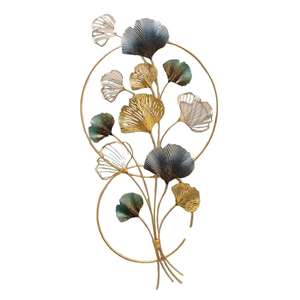 Décoration murale artistique en métal superposé, fabriquée à la main, idéale pour ajouter de la profondeur et de l'intérêt esthétique. - Product Image 3