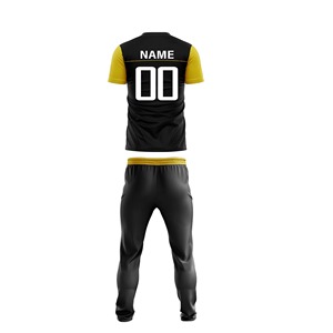 Men's Cricket Uniform Polo <b>Shirt</b> and <b>T</b>-<b>Shirt</b> Wholesale <b>Polyester</b> Cotton Printed Cricket Sets Top Quality Fabric - Product Image 2