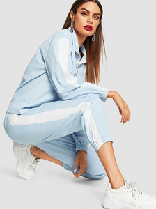 Conjunto de Chaqueta y Pantalones Cortos Deportivos para Mujer, Cortavientos, Ligero, Impermeable, Transpirable, Ropa Deportiva de Moda - Product Image 3