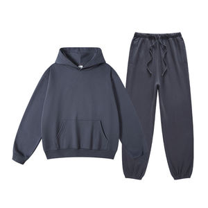 Conjunto de chándal personalizado con logo, proveedor de chándales para ropa urbana estadounidense, MOQ bajo, directo de fábrica - Product Image 1