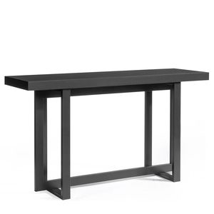 Modern Long Black <b>Console</b> <b>Table</b> Wood Entryway <b>Sofa</b> <b>Table</b> for Hallway Living Room Foyer or Bedroom - Product Image 3