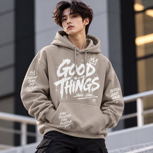 Fabricante de Sudaderas con Estampado DTF Extra Grandes, Sudaderas de Gran Tamaño con Estampado Gráfico Personalizado, Ropa Urbana - Product Image 2