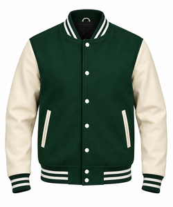Chaqueta de Invierno para Hombre, Estilo Varsity, 100% Lana, con Parches Bordados Personalizados, Impermeable y Resistente al Viento, Gran Venta - Product Image 2