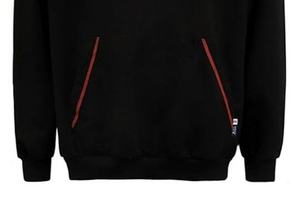 High Quality 340gsm Heavyweight 100% Cotton Fleece Blank Winter Breathable Solid Hoodie Custom Printing Regular Fit <b>Men</b> <b>Pullover</b> - Product Image 5
