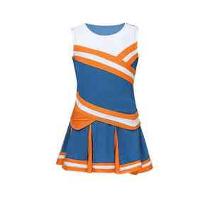 ชุดทีมออกแบบเองลดราคาพิเศษ ระบายอากาศได้ดี เหมาะสำหรับการออกกำลังกายแบบแอโรบิก การเต้น และชุดเชียร์ลีดเดอร์ - Product Image 5