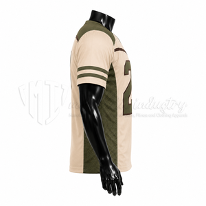 Uniforme de Fútbol Americano Personalizado, Sublimado, Transpirable, Ropa Deportiva de Alto Rendimiento, Fabricante OEM ODM - Product Image 4