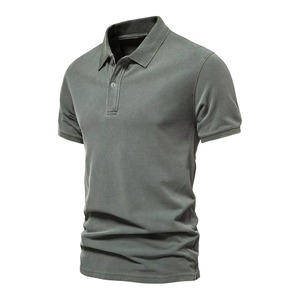 Camisas Polo a Rayas de Alta Calidad para Hombre, Talla Grande, de Secado Rápido, para Oficina, Personalizadas al por Mayor, de Manga Corta, de Algodón de Lujo - Product Image 2