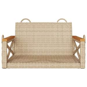Banc balançoire de patio beige - Product Image 4