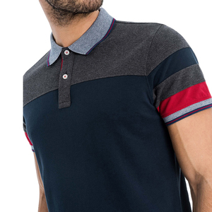 Polo de Alta Calidad 100% Algodón para Hombre, Venta al Por Mayor, Tallas Grandes, Transpirable, Diseño Sólido, Estilo Casual - Product Image 4