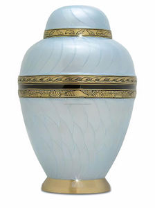 Urnas de cremación de metal para hombres y mujeres, urnas decorativas, urnas hechas a mano, urnas conmemorativas para adultos, urnas de entierro - Product Image 3