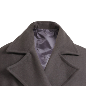 Blouson Bomber Homme en Mélange de Laine, Coupe Décontractée, Léger, Imperméable, Réversible, pour l'Hiver, Usage Quotidien, Qualité Supérieure - Product Image 4