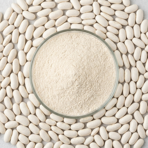 Extracto de Phaseolus Vulgaris en Polvo (Extracto de Frijol Blanco) Grado Alimenticio Silvestre con Alto Inhibidor de Alfa-Amilasa, Bloqueador de Carbohidratos para - Product Image 1