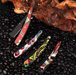 Morje Surgical Colorful Patterned Face <b>Bikini</b> Razors Single Blade Customized Handle Stainless Steel Blade - Product Image 6