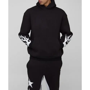 Ensemble de survêtement d'hiver pour homme, respirant, imprimé, écologique, avec capuche, design haut de gamme 2026, sur mesure, Pakistan, nouvelle arrivée, meilleur prix de gros - Product Image 4