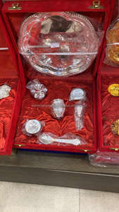 Ensemble de thali en laiton bohème pour la Pooja, ensemble cadeau pour Diwali - Product Image 2