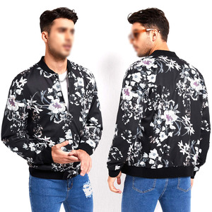 Veste universitaire en satin avec logo personnalisé, coupe ajustée, veste bomber, veste pour garçons, sublimation, polyester, broderie personnalisée, vestes pour hommes - Product Image 6