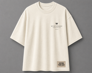 Camiseta Extra Grande de Alta Calidad para Hombre, Manga Corta, Cuello Redondo, Estampado Minimalista, 100% Algodón Jersey, Transpirable, Estilo Normcore - Product Image 2