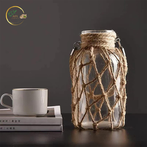 Fournisseur de vases en jute – Vases décoratifs écologiques faits à la main de qualité supérieure pour les acheteurs en gros mondiaux - Product Image 2