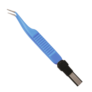 Joyería # Pinzas Bipolares Europeas Rectas de 11.5 cm, Punta de 0.9 mm, Acero Inoxidable, Antiadherentes, Reutilizables, Herramienta Quirúrgica - Product Image 3