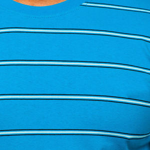 NUEVA Camiseta de Golf de Manga Corta Casual para Hombre KJ 2027, Anti-Pilling, Diseño Sólido, Tejido de Punto 100% Algodón, 160g - Product Image 6