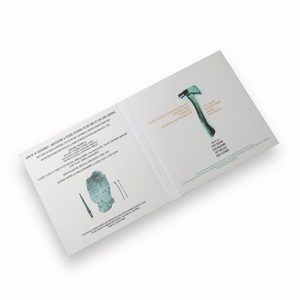 Caja de Cartón para CD con Impresión/Embalaje Personalizado y 2 Folletos - Product Image 6