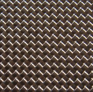 Tissu en fibre de carbone scintillant en cuivre réfléchissant - Product Image 3