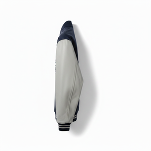 Chaqueta Varsity de Forro Polar para Hombre, Impermeable, Antibacteriana, Cortavientos, de Secado Rápido, 250g, Otoño, Unisex, Tejida - Product Image 3