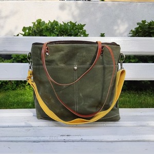 Leather <b>Canvas</b> <b>Tote</b> Bag Vintage <b>Canvas</b> Shoulder Handbag Travel Work Shopping Large Capacity Open Embroidery LCTB-0091 - Product Image 1