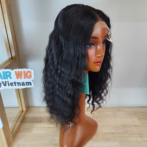 วิกผมเวียดนามแท้ แบบลอนลึก สีธรรมชาติ ไม่ต้องใช้กาว ความหนาแน่น 200% ผมเวอร์จิ้น พร้อมจำหน่ายราคาส่ง - Product Image 4