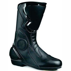 Bottes de moto sur mesure, embout en acier, imperméables, respirantes, en cuir, chaussures de moto pour l'été, matériau en cuir personnalisé - Product Image 6
