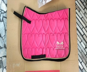 Almohadilla de Silla de Montar para Caballo de Doma Clásica Premium Personalizada, la Más Vendida, Acolchada, Mezcla de Lana, Transpirable, Cómoda, para Caballos de Cuello Alto, Multiusos - Product Image 4