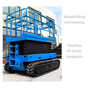 Plateforme élévatrice à ciseaux automotrice avec <span class=keywords><strong>hauteur</strong></span> de plateforme de 8 m et double alimentation pour entrepôt - Product Image 4