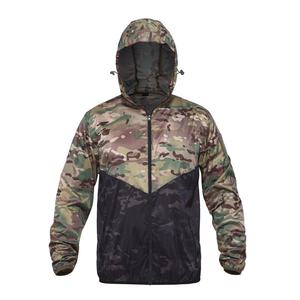 Custom <b>Heat</b>-Transfer Print Breathable Eco-Friendly Waterproof Windbreaker Bomber <b>Jacket</b> Men <b>Women</b> Hooded Outdoor Streetwear OEM - Product Image 1