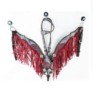 Cabecera occidental de Cuero 100%, accesorios para montar a caballo, accesorio occidental de cuero, coraza decorativa - Product Image 5