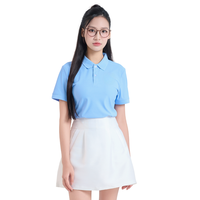 Polo Slim Fit à séchage rapide pour homme 87% polyester 13% spandex pour golf tennis disponible pour une livraison immédiate