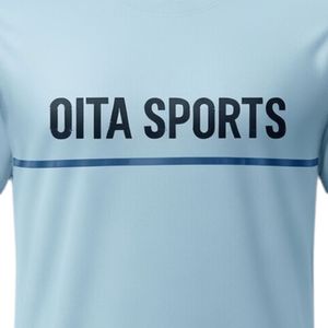 Camiseta Deportiva Azul Cielo para Hombre, Ropa Deportiva de Poliéster, Ropa de Entrenamiento Atlético, Ropa de Equipo, Ropa de Alto Rendimiento para Juegos al Aire Libre - Product Image 4