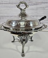 Hochwertiger Edelstahl-Chafing-Dish mit Brennstoffhalter für Hotelbuffets und Event-Catering zu günstigem Preis.