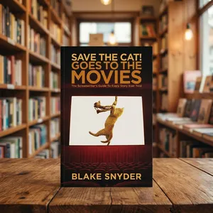 El gato va a ver la película, de Blake Snyder, libro ilustrado para niños sobre la aventura cinematográfica de un gato - Product Image 3