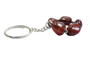 High quality Crystal Keychain Red carnelian Tumbled <b>Key</b> Chine Natural Stone <b>Key</b> <b>Holder</b> Gifts for Women <b>Key</b> <b>Chain</b> wholesale - Product Image 5