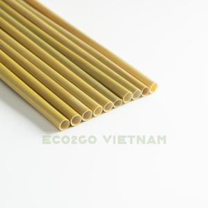 Pajitas de Bambú Ecológicas Desechables, Pajitas de Caña Naturales Biodegradables de Eco2Go Vietnam - Product Image 4