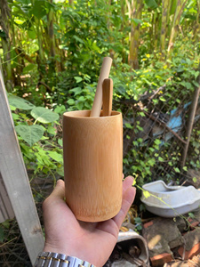 Custom Logo Bamboo Coffee <b>Cup</b> Eco Friendly <b>Reusable</b> Mug for Cafes Offices and Events - Product Image 1