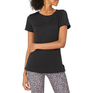 T-shirts Oversize Essentiels d'Été pour Femmes – Vente en Gros, Polyester/Coton, Col Rond, Respirants, Séchage Rapide, Mode Streetwear - Product Image 5