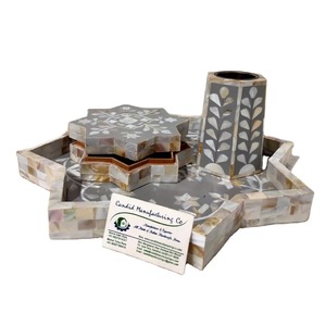 Porte-encens en nacre, diffuseur d'aromathérapie, brûleur décoratif en forme d'étoile pour la décoration de la maison - Product Image 2