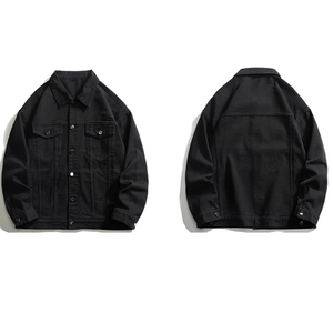 Chaqueta Vaquera Casual de Alta Calidad para Hombre, Venta al por Mayor de Fábrica, Diseño Personalizado con Botones Decorativos, Técnica Lavada, Ligera para Invierno - Product Image 6