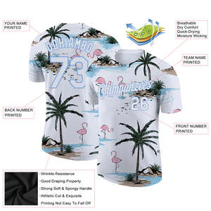 Custom Sublimation Shirts Polyester Quick Dry Lightweight Breathable Moisture Wicking Crew Neck Apparel OEM ODM Factory Supplier - Product Image 2