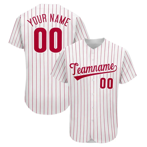 Maillot de baseball réversible à manches courtes 100% polyester Logo personnalisé Unisexe Vente en gros Respirant Séchage rapide - Product Image 3
