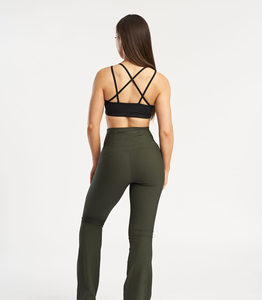 Custom Logo Womens Sports Clothing Scrunch Butt Workout <b>Legging</b> Low Waist Gym Fitness Pants <b>Seamless</b> Yoga <b>Leggings</b> for Women - Product Image 2