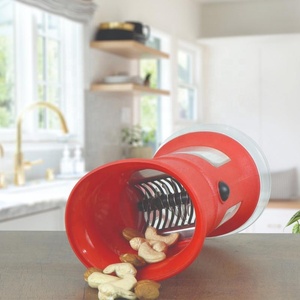 Vistaar 2024 portátil de acero Abs Chilly Cutter fácil de usar y limpiar herramienta de utensilios de cocina operación Manual picadora de verduras - Product Image 6