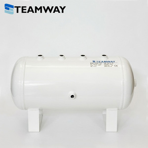 ถังเก็บลมเหล็กคาร์บอน TEAMWAY 15 ลิตร, ถังรับลมแนวนอนได้รับการรับรองมาตรฐาน CE, ถังเก็บลมแรงดันสูง 3.5MPa สำหรับเครื่องอัดอากาศ - Product Image 2